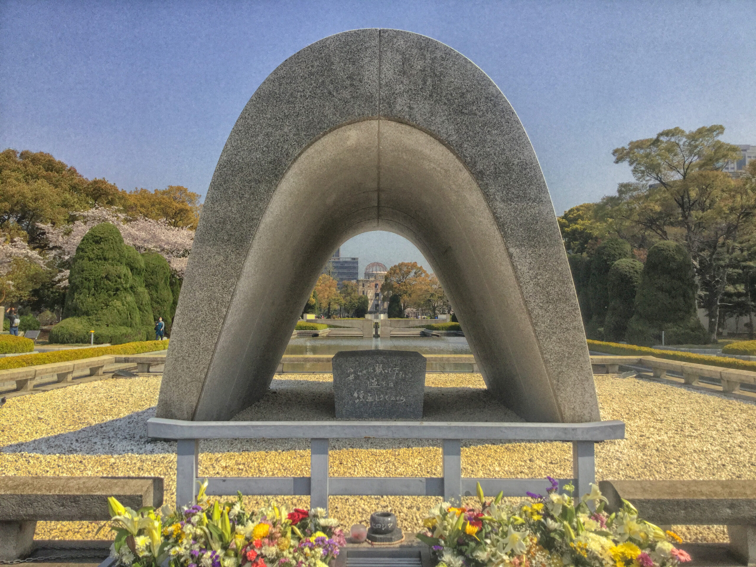 eat pray greg atomic bomb memorial cenotaph hiroshima