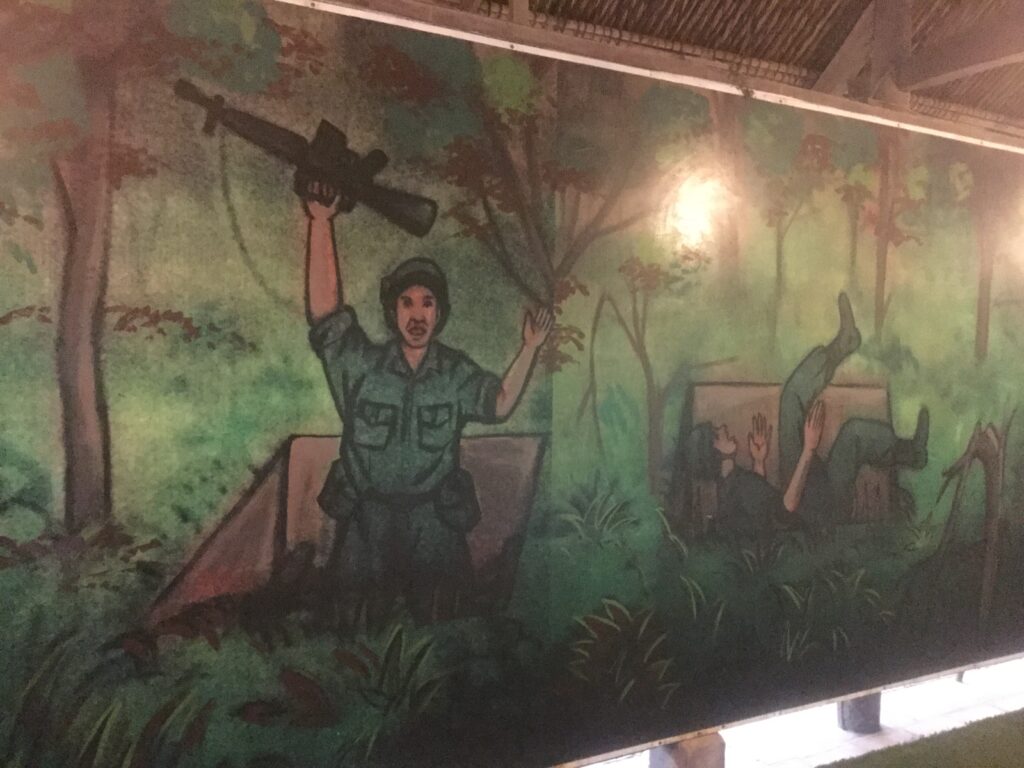 EatPrayGreg.com Cu Chi Mural