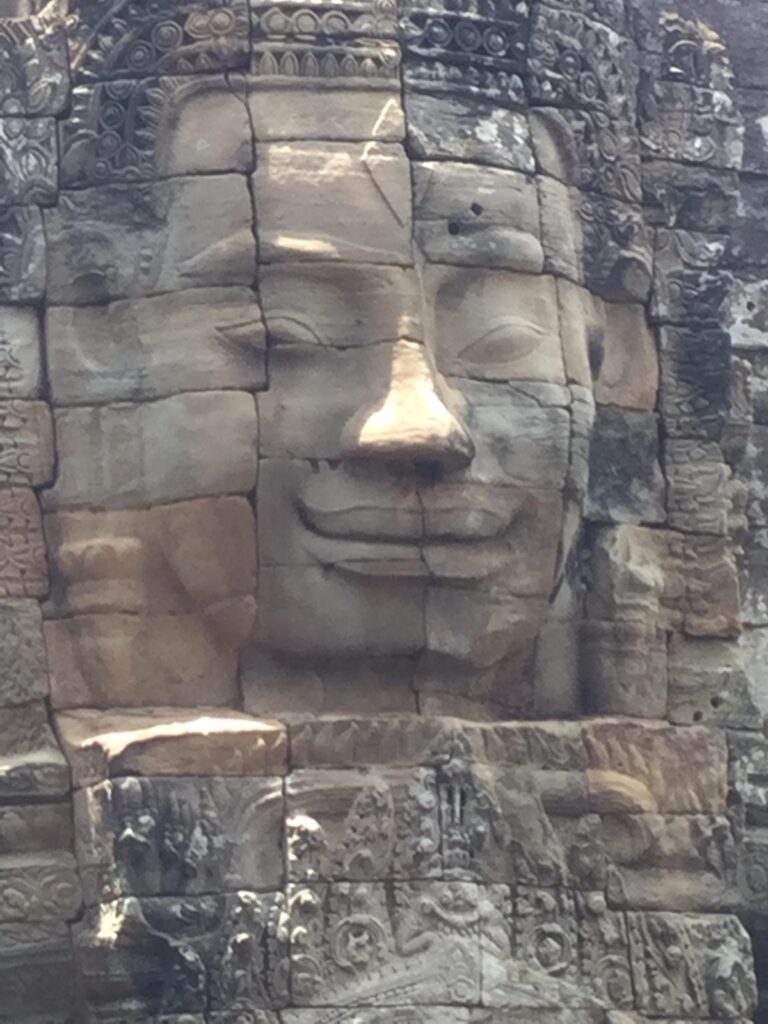 EatPrayGreg.com Bayon Face