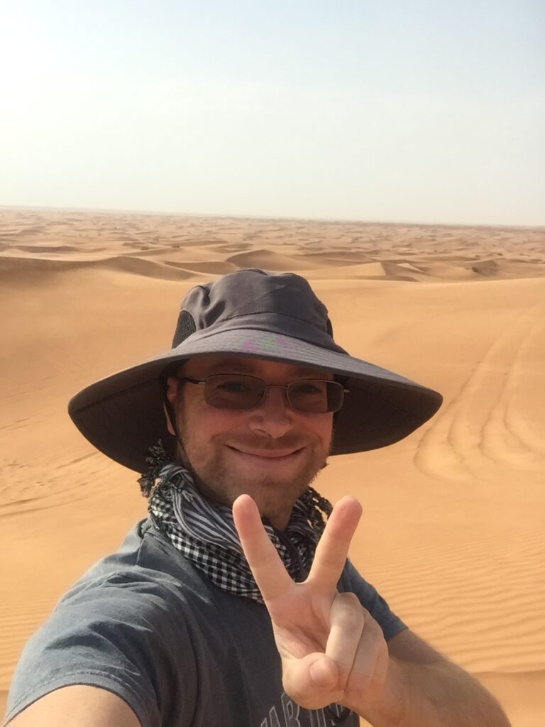 EatPrayGreg.com Greeting from the Desert