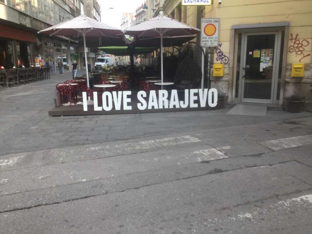 EatPrayGreg.com I Love Sarajevo