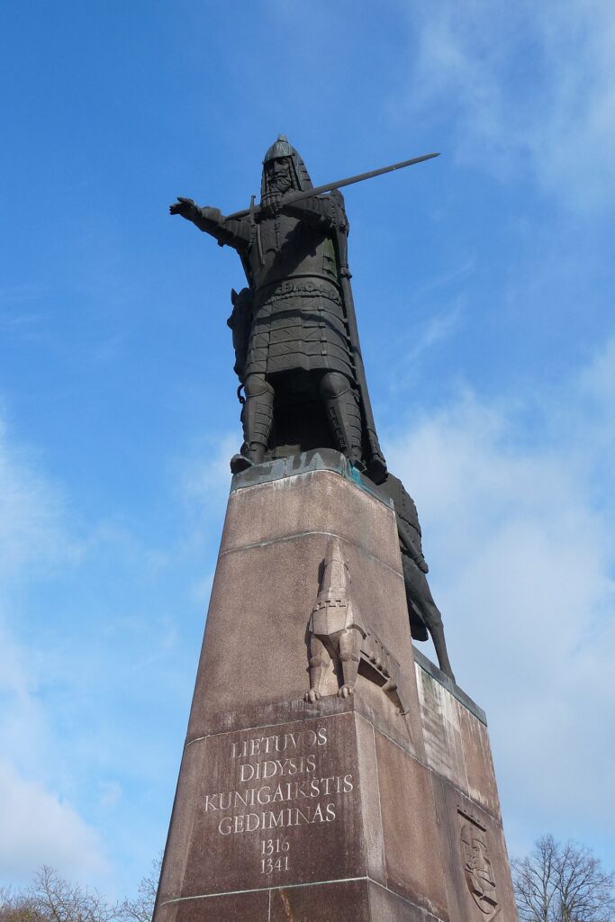 EatPrayGreg.com Gediminas Statue Courtesy of Wikimedia.org