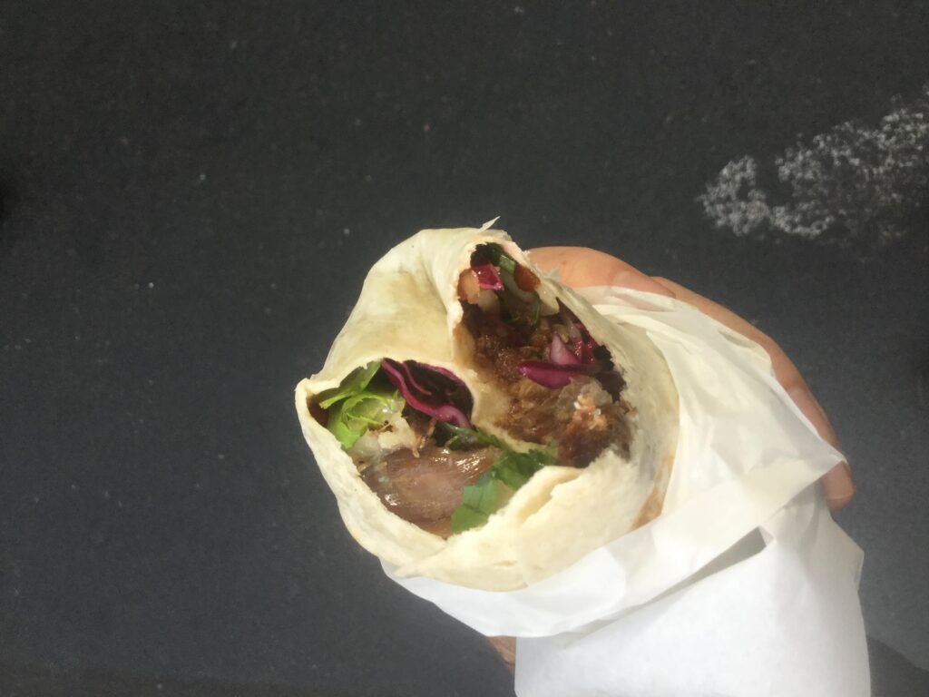 EatPrayGreg.com Duck Confit Wrap