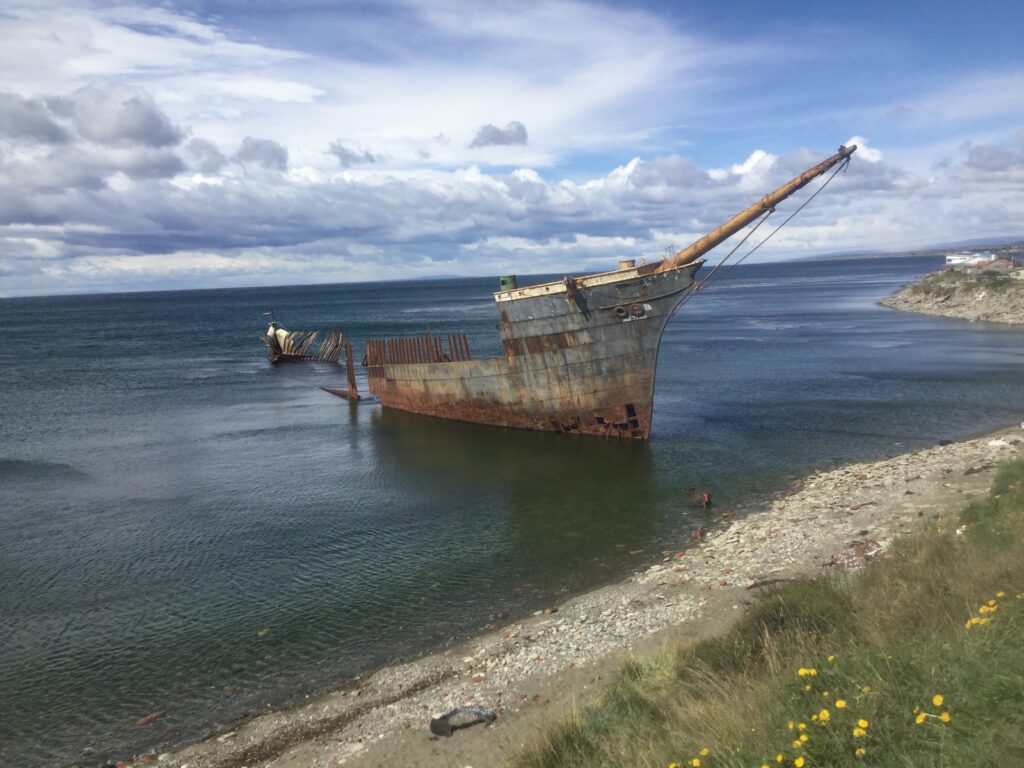 EatPrayGreg.com Beached Boat